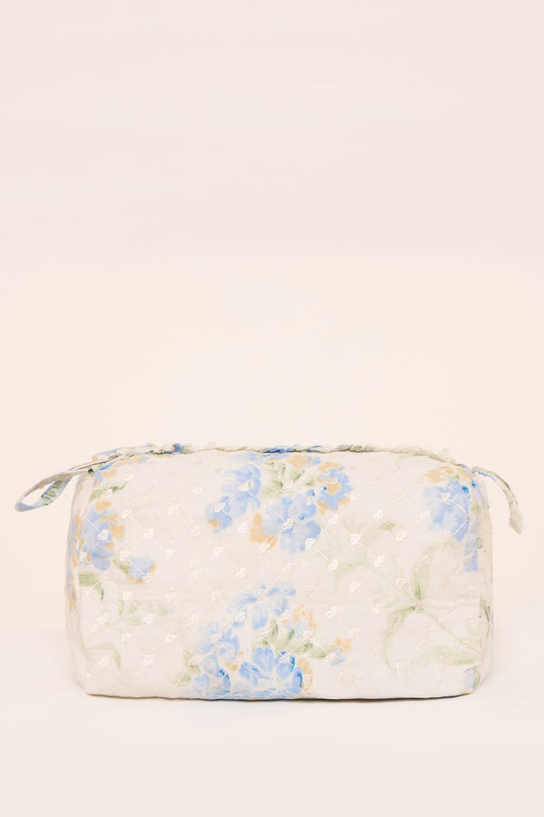 needle & thread Summer Posy Medium Quilted Makeup Bag