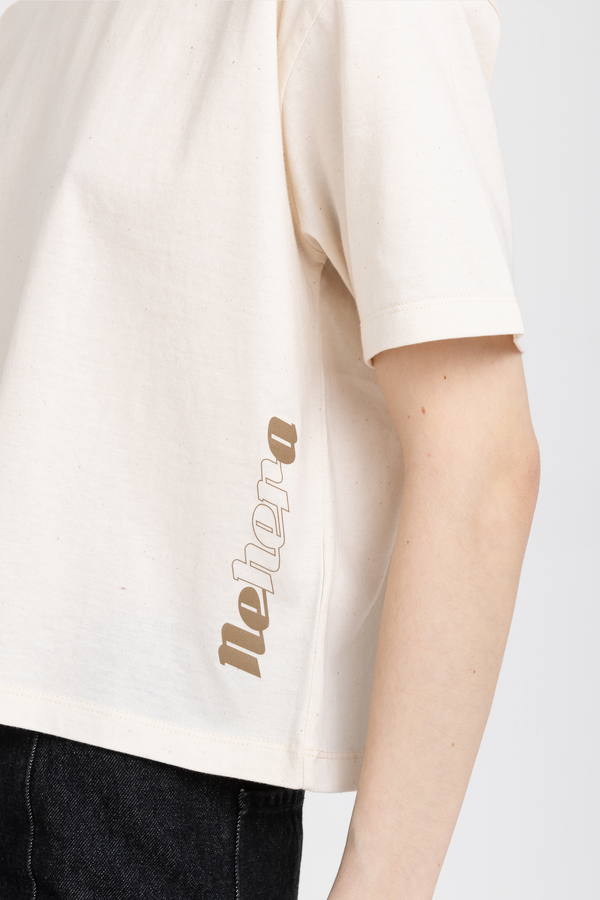 nehera ‘HERITAGE’’ Natural & beige cotton boxy fit t-shirt