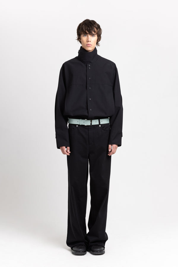 Nehera Black Mackintosh Wool Unisex Urban Jacket