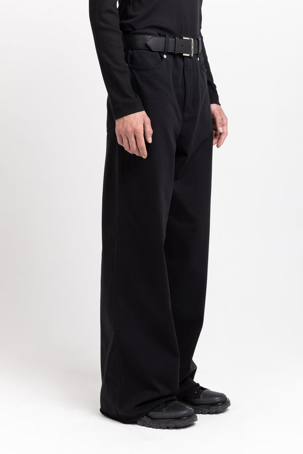 Nehera Black Short Leather Belt