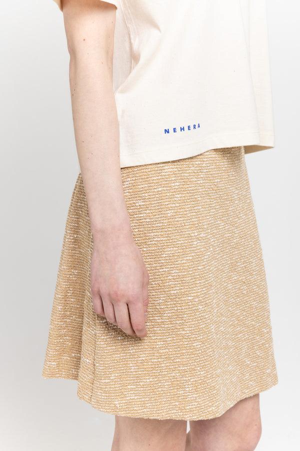 Nehera 'COPYLEFT' Natural Cotton Boxy Fit T-shirt