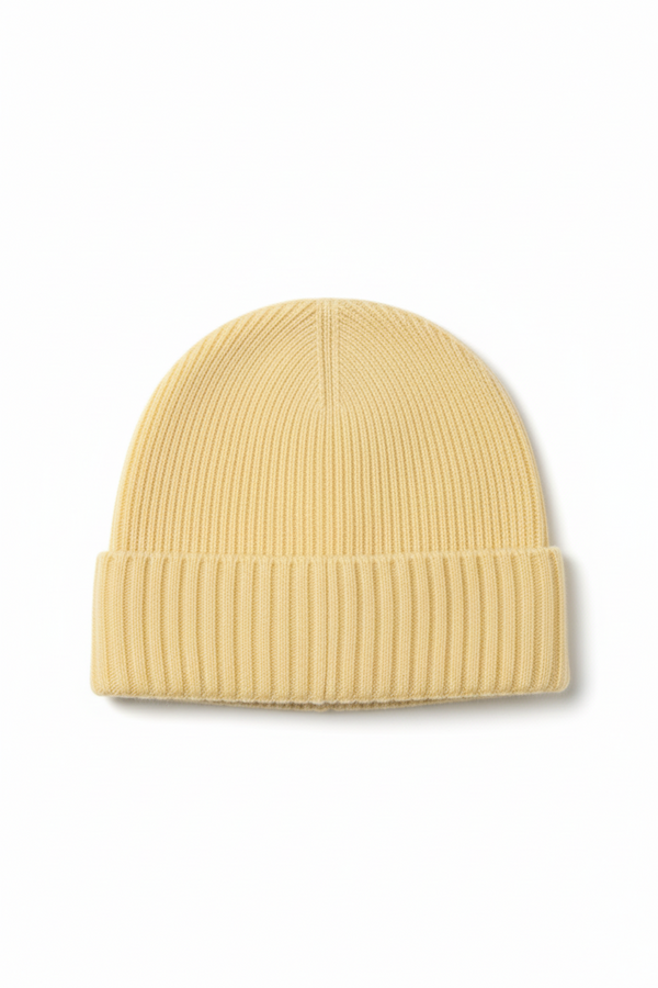 Nehera Daffodil Yellow Premium Cashmere Hat