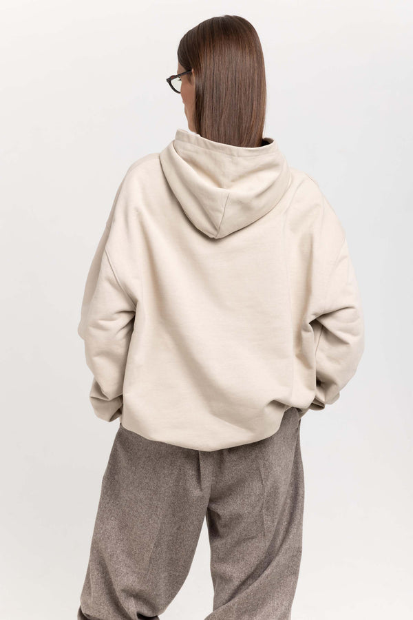 Nehera Desert Dust Cotton ''BLURRED LOGO'' Hoodie