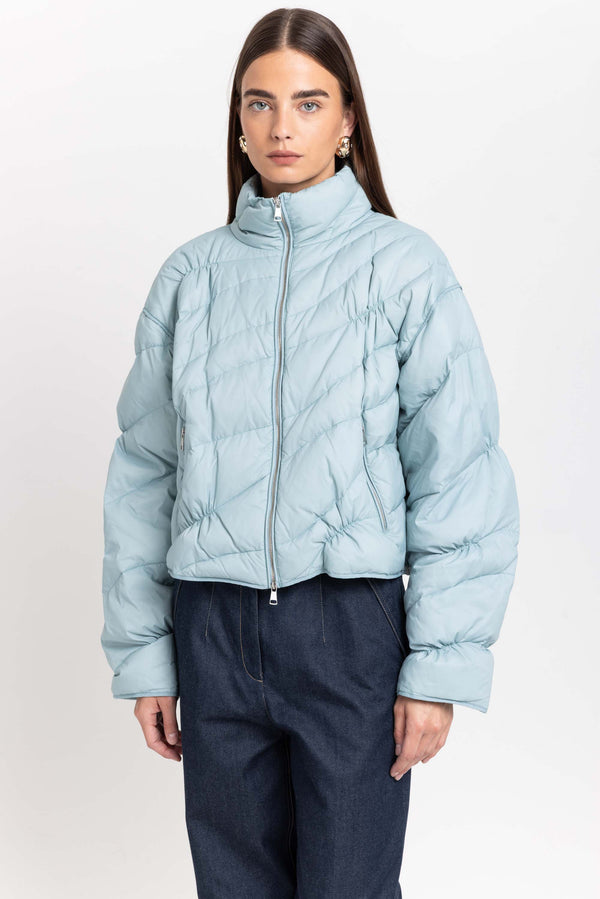 Nehera Dusty Blue Down Two-piece Jacket