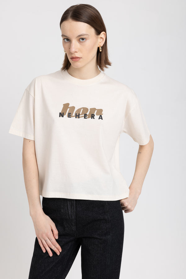 Nehera ‘HER’ Natural Cotton Boxy Fit T-shirt