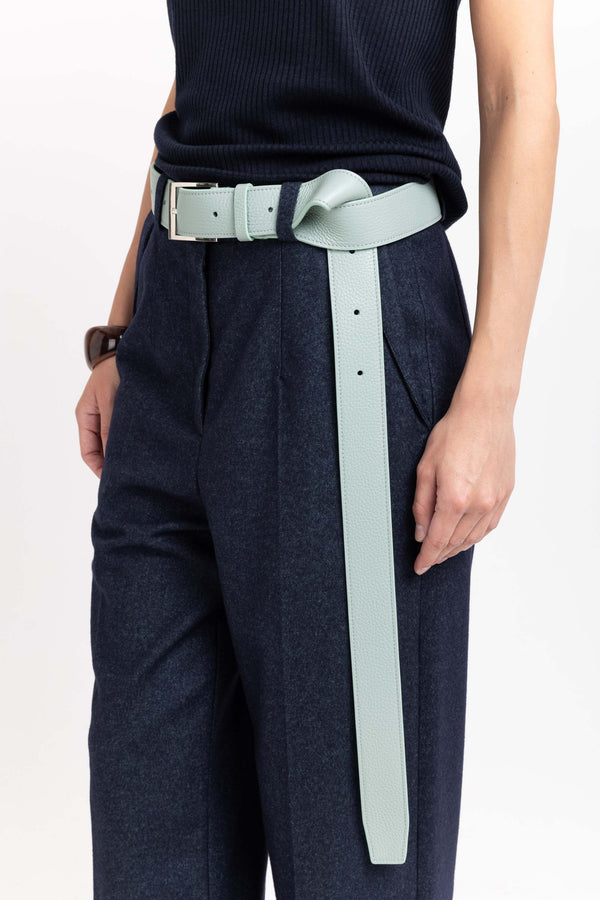 Nehera Mint Long Leather Belt
