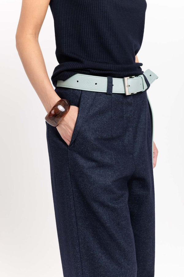 Nehera Mint Long Leather Belt