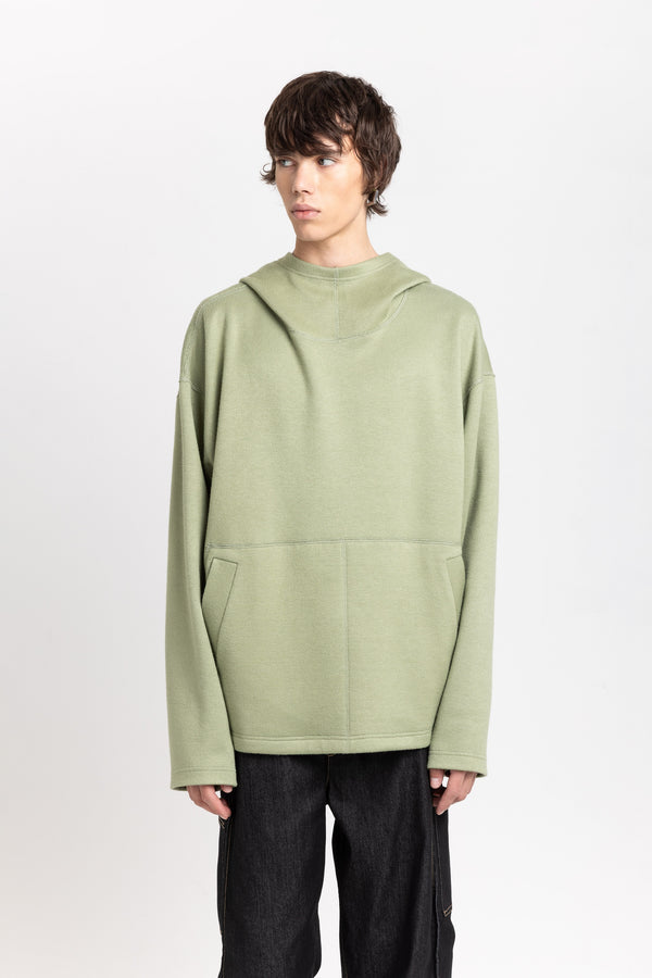 Nehera Willow Green Unisex Hooded Sweatshirt