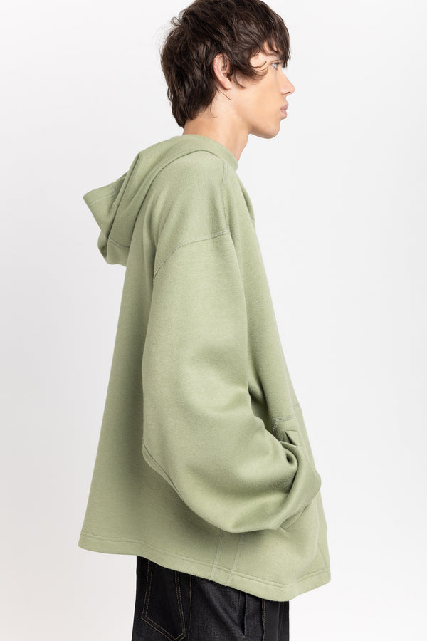 Nehera Willow Green Unisex Hooded Sweatshirt