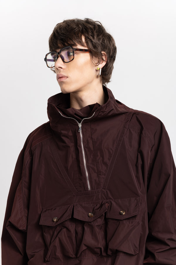 Nehera Wine Red Water Repellent Anorak
