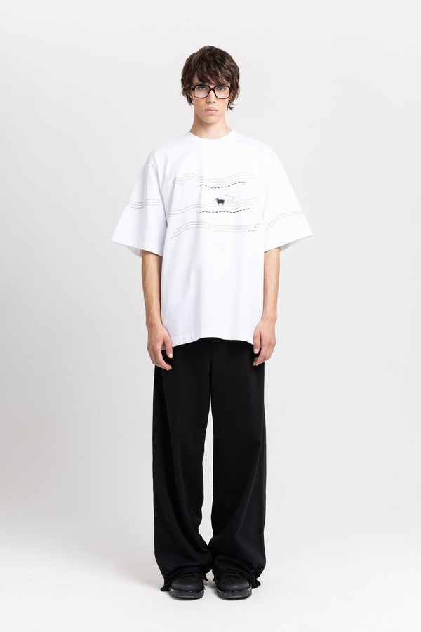 nehera Solid cotton jersey unisex t-shirt with embroidery