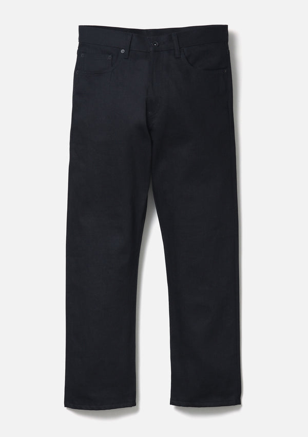 neighborhood BLACK DENIM SLIM STRAIGHT PANTS