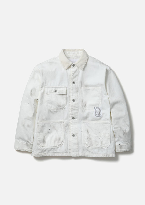Neighborhood BW . WASHED COVERALL JACKET