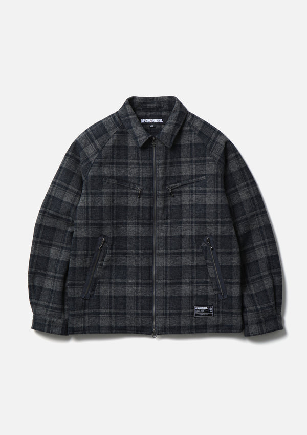 Neighborhood CHECK ZIP JACKET