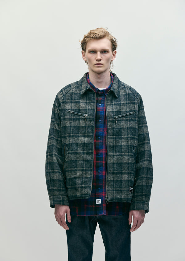 Neighborhood CHECK ZIP JACKET