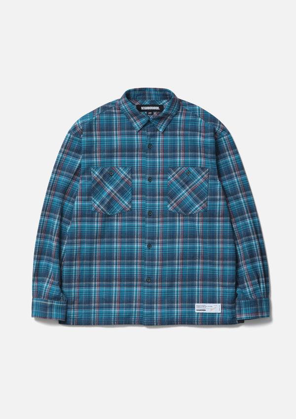 Neighborhood CLAN TARTAN CHECK SHIRT LS