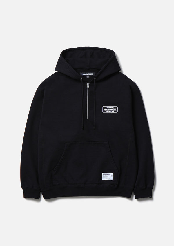 Neighborhood CLASSIC SWEAT HALF ZIP HOODIE LS