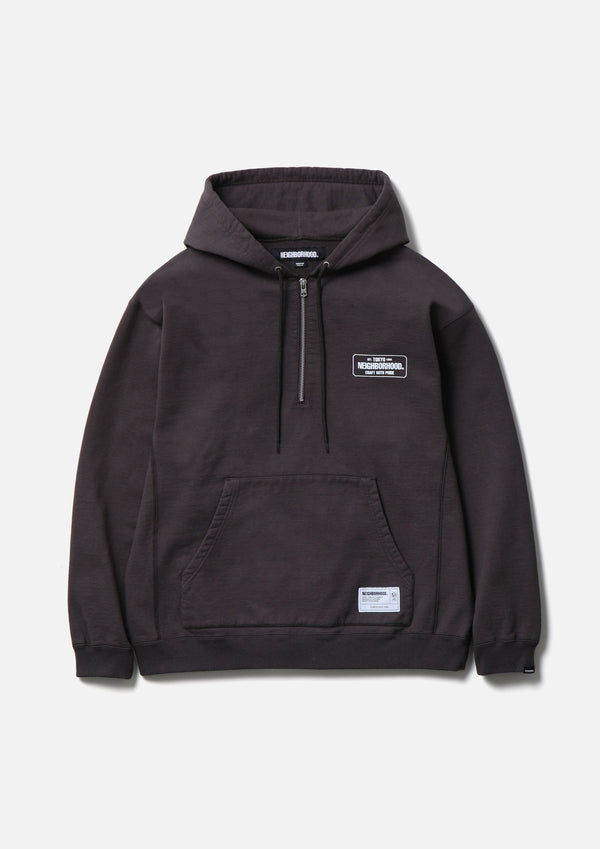 Neighborhood CLASSIC SWEAT HALF ZIP HOODIE LS