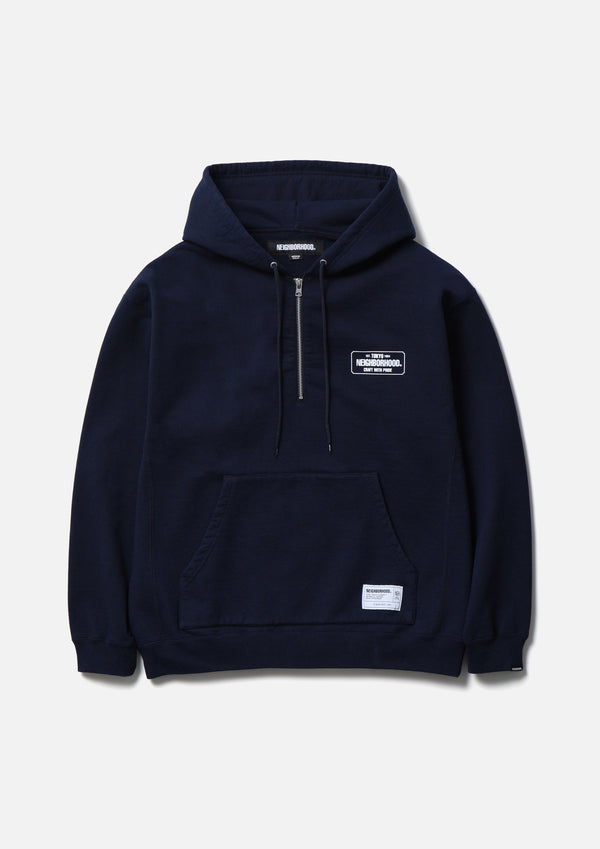 Neighborhood CLASSIC SWEAT HALF ZIP HOODIE LS