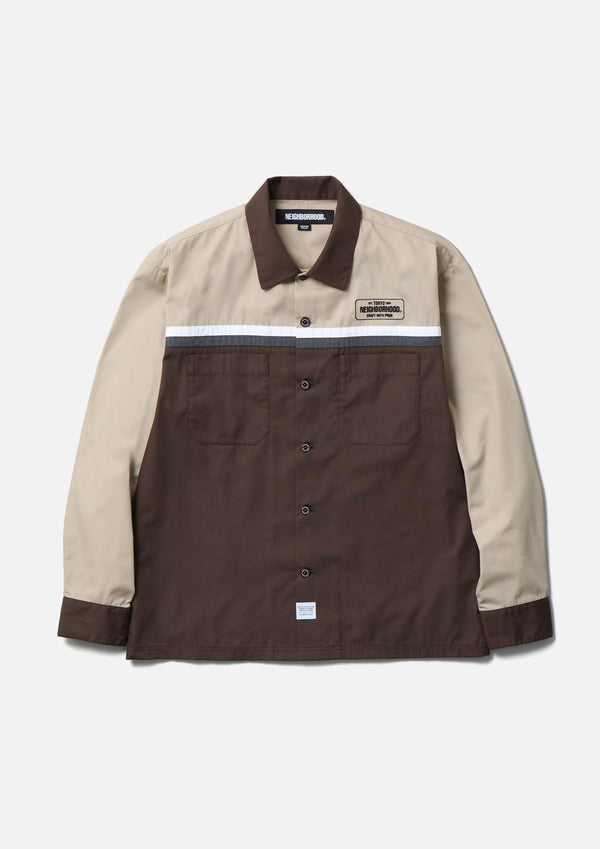 Neighborhood CLASSIC WORK BICOLOR SHIRT LS