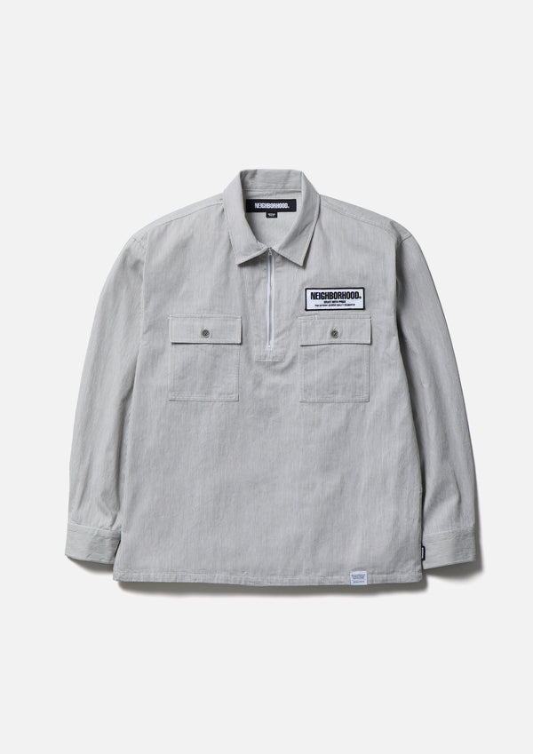 neighborhood CLASSIC WORK PULLOVER SHIRT LS