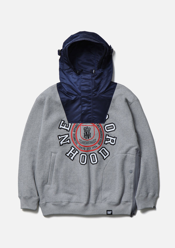 neighborhood COMBINATION SWEAT HOODIE LS