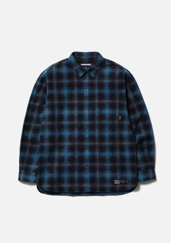 Neighborhood CORDUROY CHECK SHIRT LS