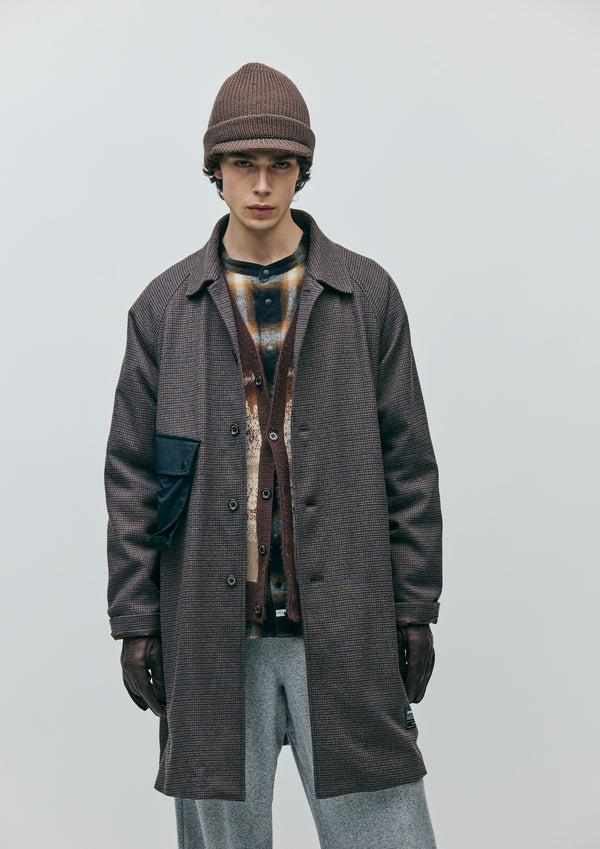Neighborhood GC CHECK BALCOLLAR COAT