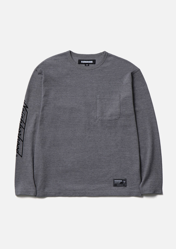 Neighborhood HEATHER FABRIC CREWNECK LS
