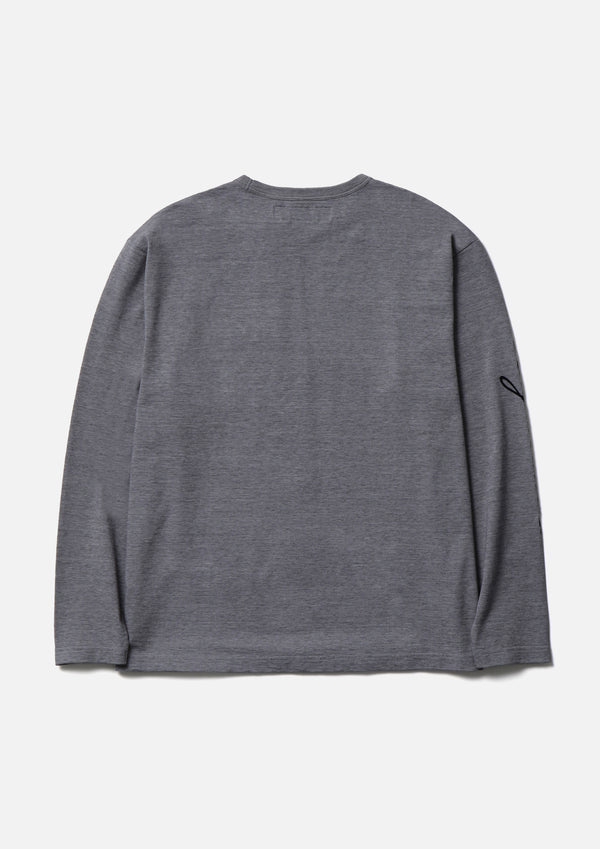 Neighborhood HEATHER FABRIC CREWNECK LS