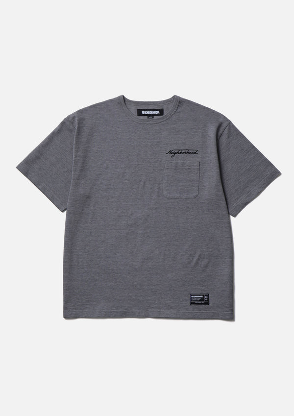Neighborhood HEATHER FABRIC CREWNECK SS