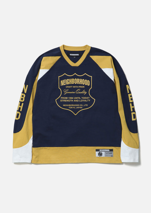 neighborhood HOCKEY SHIRT LS