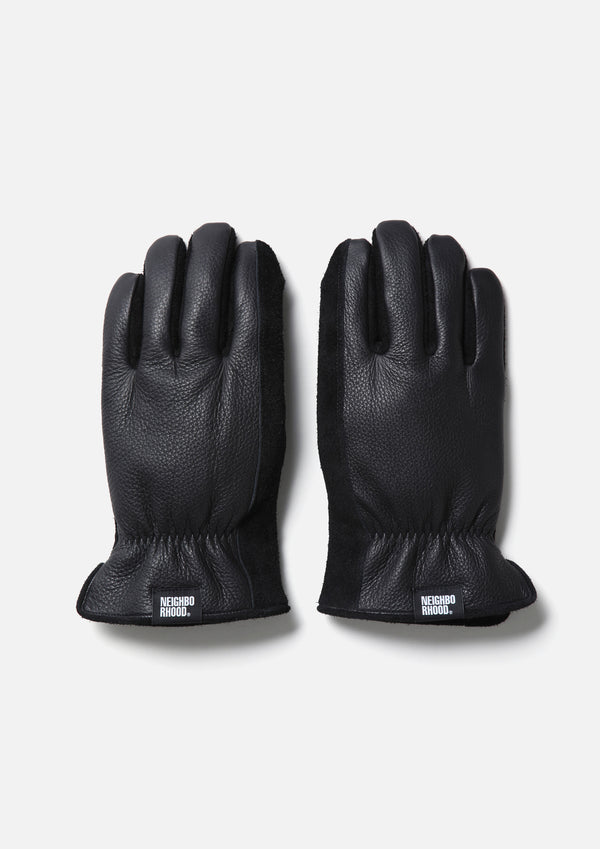 neighborhood LEATHER BOA GLOVES
