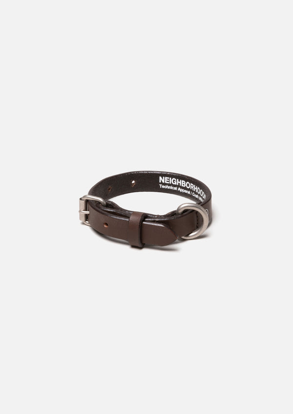 Neighborhood LEATHER DOG COLLAR NARROW