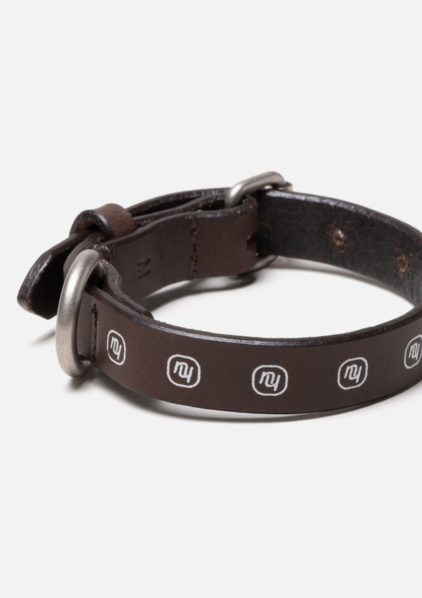 Neighborhood LEATHER DOG COLLAR NARROW