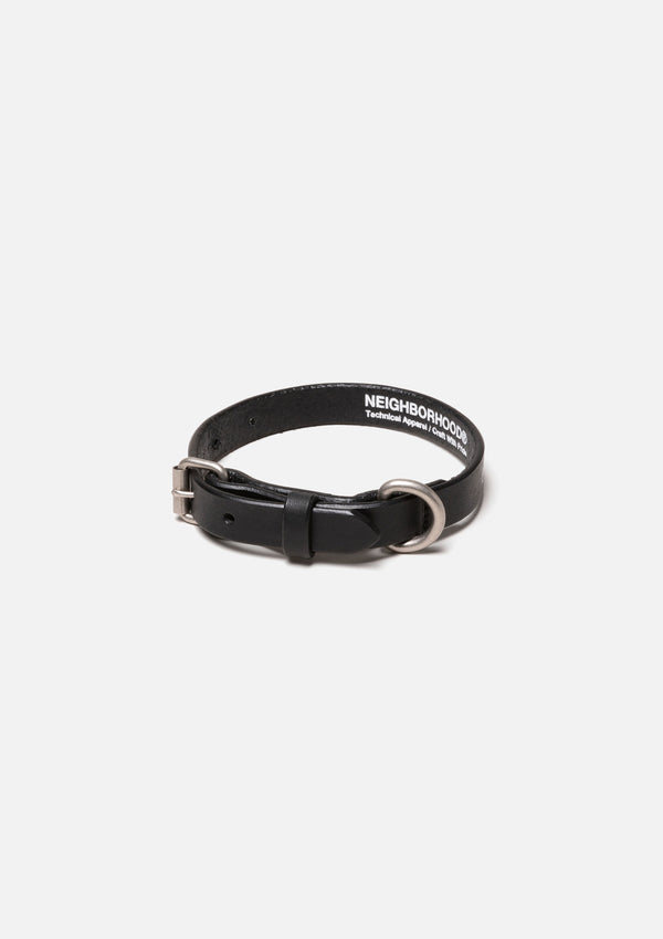 neighborhood LEATHER DOG COLLAR NARROW