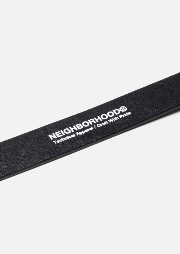 Neighborhood LEATHER DOG COLLAR WIDE