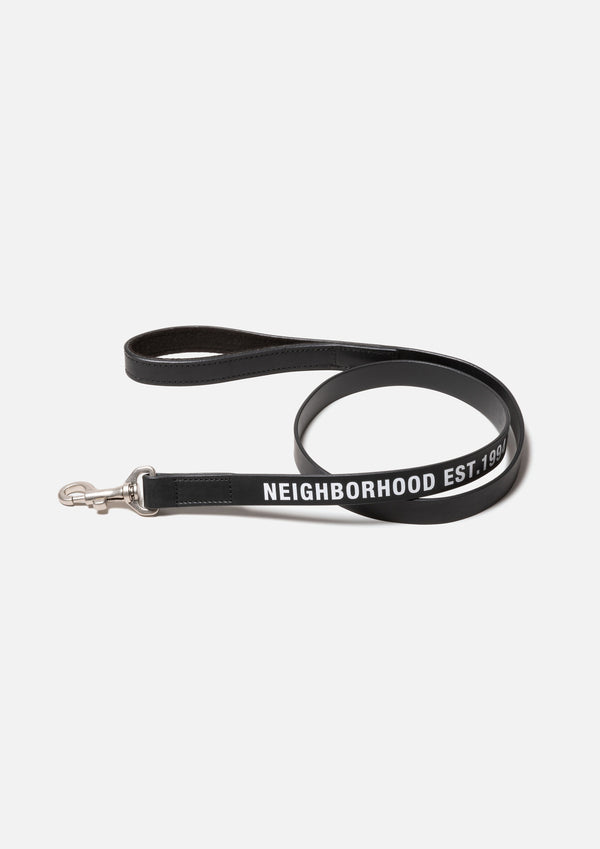 Neighborhood LEATHER DOG LEASH WIDE