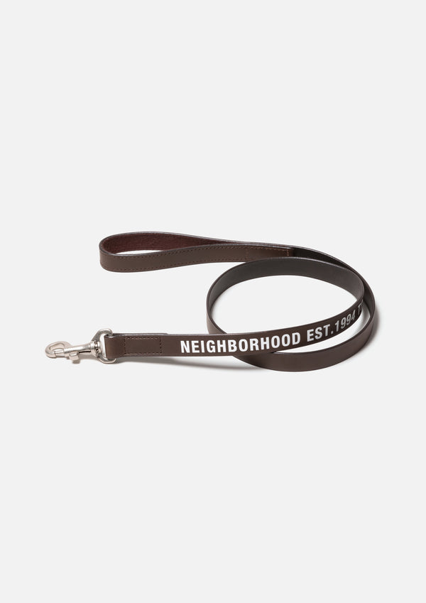 neighborhood LEATHER DOG LEASH WIDE