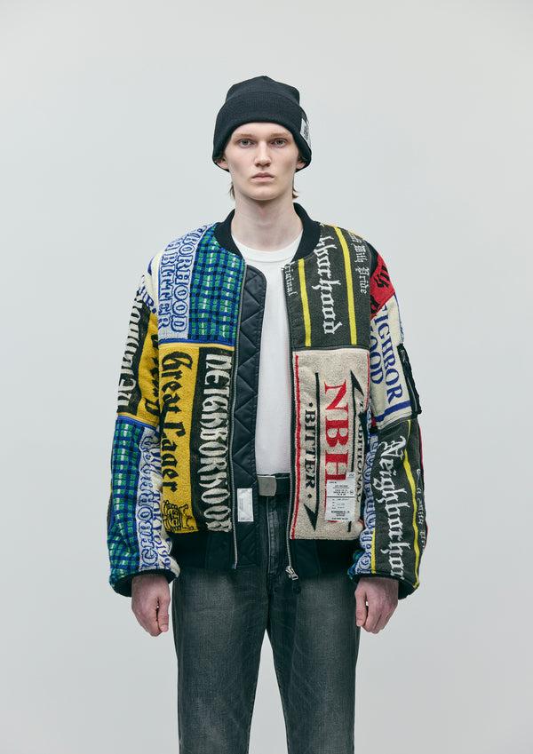 Neighborhood MA-1 FLIGHT JACKET FULL CUSTOM