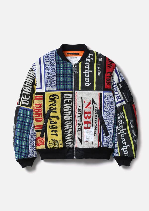 neighborhood MA-1 FLIGHT JACKET FULL CUSTOM