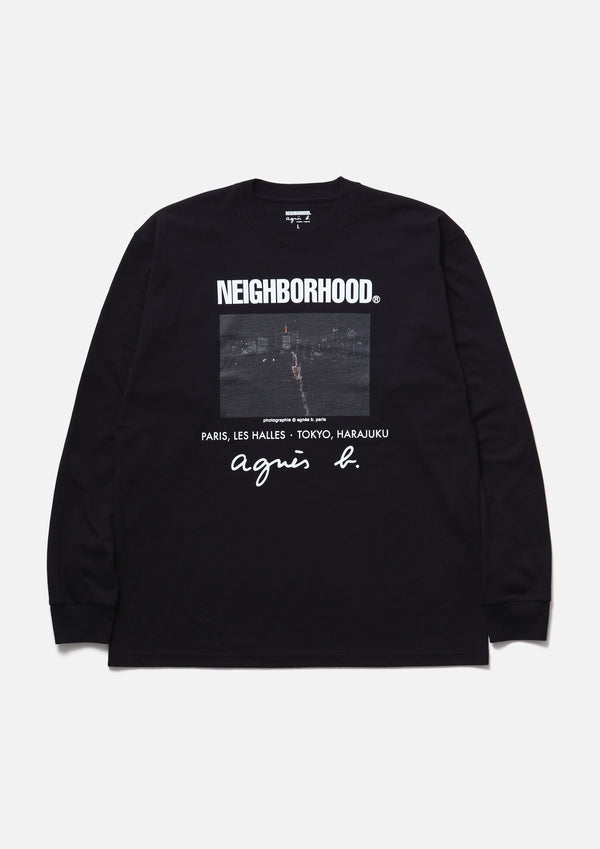 neighborhood NH X AGNES B. . CREWNECK LS-2