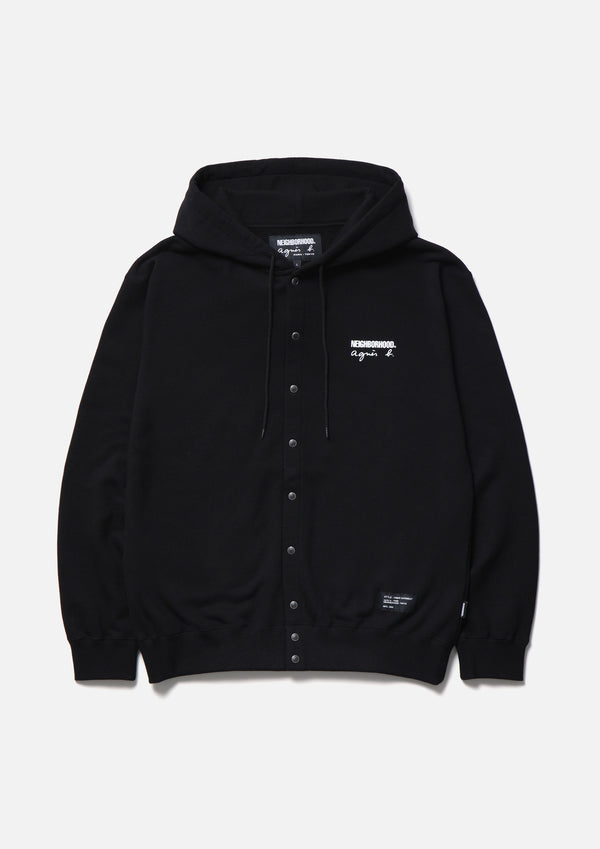 Neighborhood NH X AGNES B. . SWEAT SNAP HOODIE LS