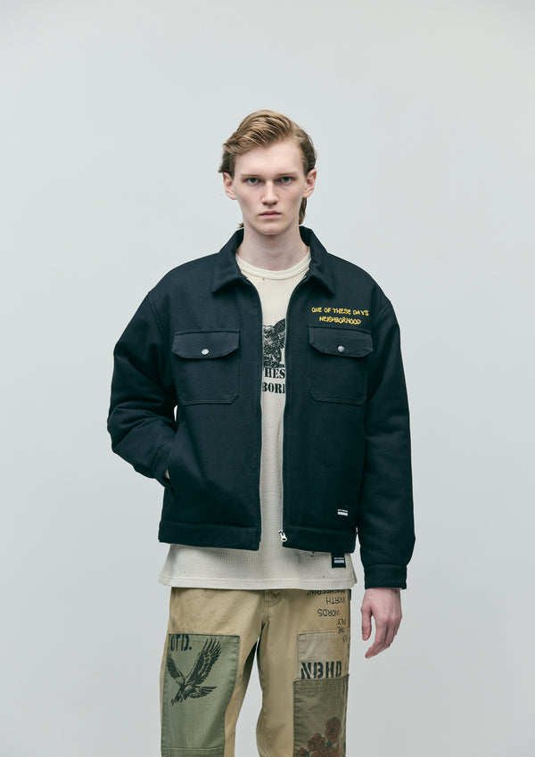 Neighborhood NH X OOTD . ZIP WORK JACKET