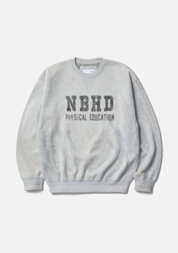 neighborhood NH X TOLQ . SWEAT SHIRT PATTERN SWEATER