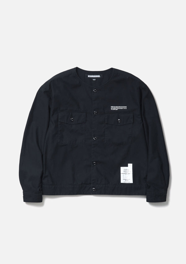 neighborhood NO COLLAR SHIRT LS