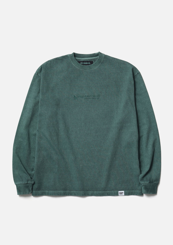 Neighborhood PIGMENT DYED CREWNECK LS