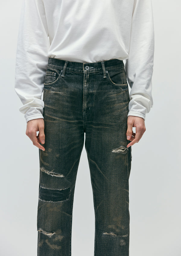 Neighborhood SAVAGE DENIM DP MID PANTS