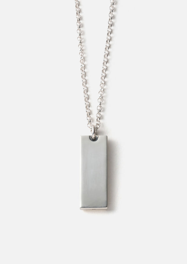 Neighborhood SILVER INGOT NECKLACE