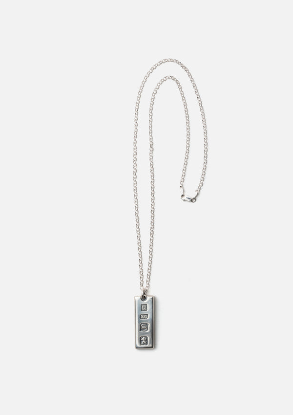 neighborhood SILVER INGOT NECKLACE